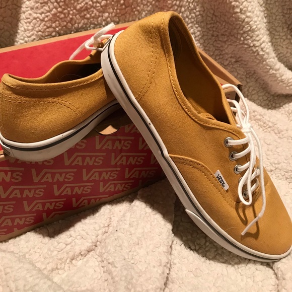 yellow vans lo pro